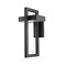 Z-Lite Luttrel 1 Light Outdoor Wall Sconce, Black & Frosted 566B-BK-LED - alternate 5